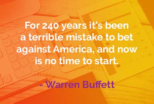 Kata-kata Bijak Warren Buffett Melawan Amerika - Finansialku