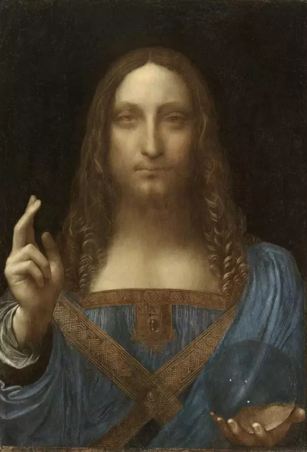 lukisan termahal_Salvator Mundi (c. 1500)