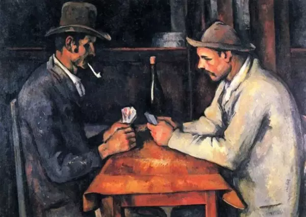 lukisan termahal_The Card Players (1892-1893)