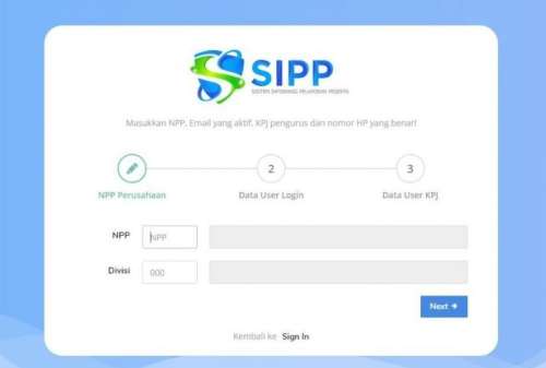 Langkah Mudah Daftar SIPP Online BPJS Ketenagakerjaan 2020 03