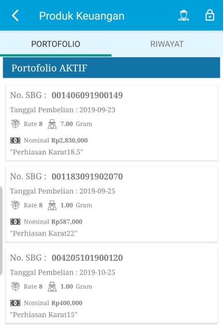 Beli produk Danain dari aplikasi Finansialku