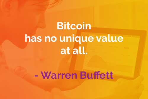 Kata-kata Bijak Warren Buffett Bitcoin - Finansialku