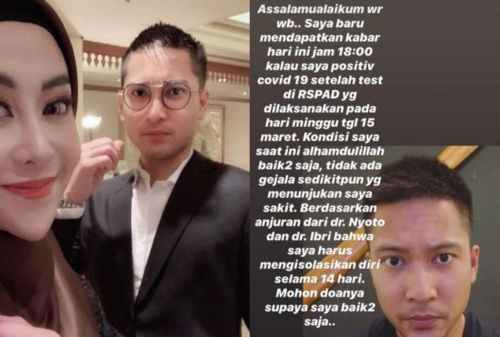 Tidak Ada Gejala, Aktor Detri Warmanto Positif Corona!