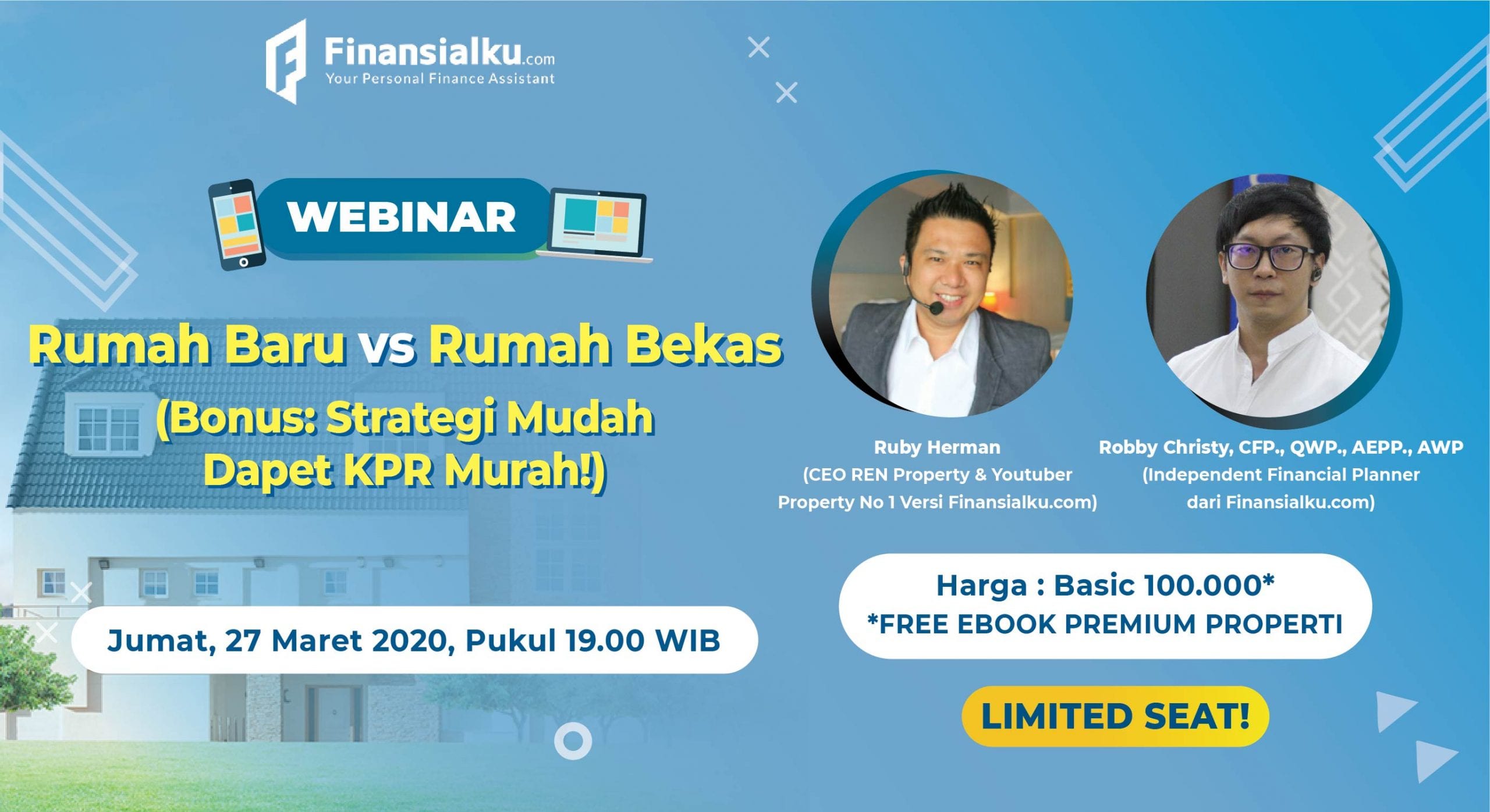 Banner Event Post Webinar Properti Maret