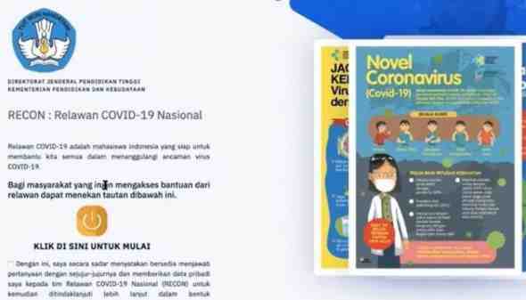 Nadiem Makarim Luncurkan Aplikasi Corona Buat Relawan COVID-19 02