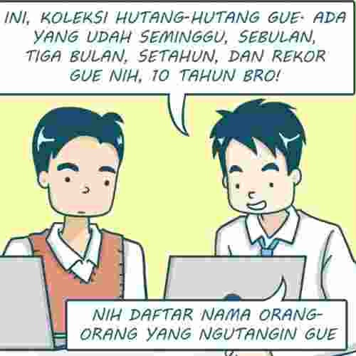 Komik Belajar Investasi Saham Yuk! Ini Tipsnya! 03