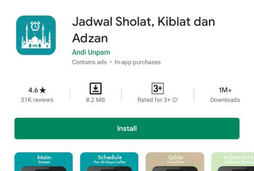 Daftar 5+ Aplikasi Jadwal Sholat untuk Android dan Ios Terbaru 07 - Finansialku