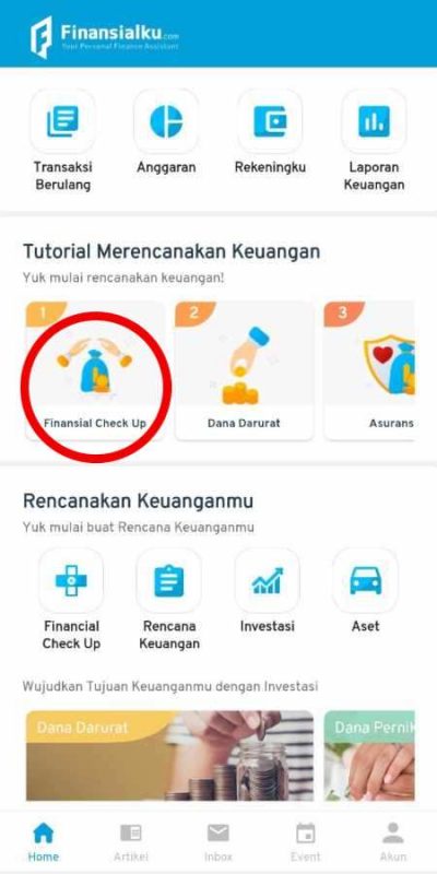 Fitur Financial Health Check Up(1)