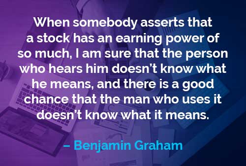 Kata-kata Motivasi Benjamin Graham Penghasilan Saham - Finansialku