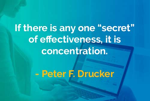 Kata-kata Bijak Peter Drucker Rahasia Efektivitas - Finansialku