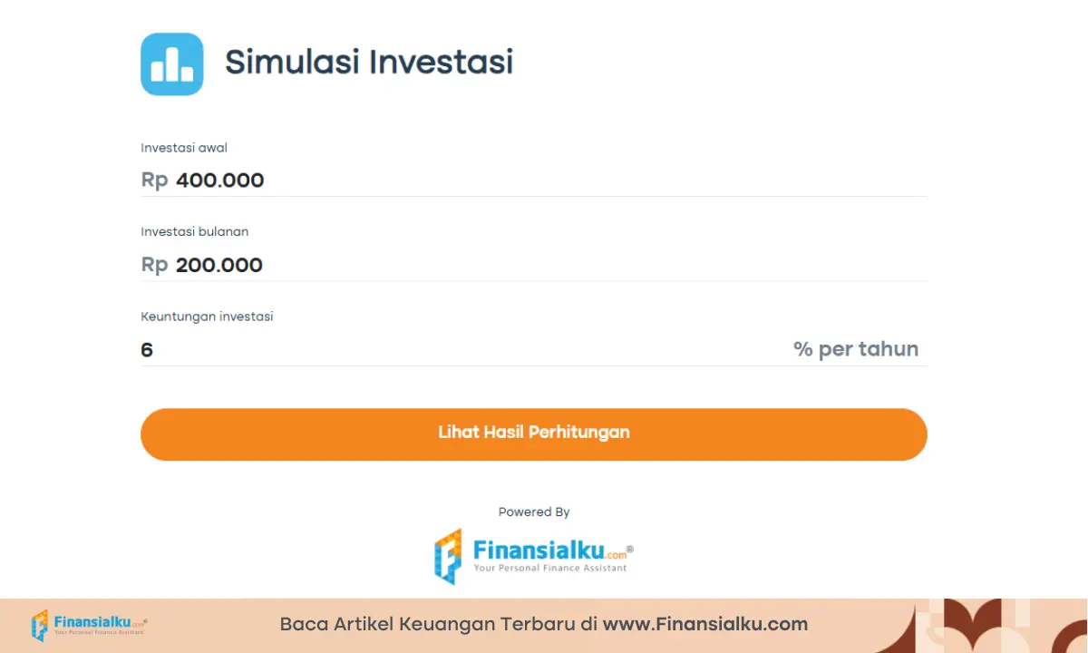 kalkulator simulasi investasi
