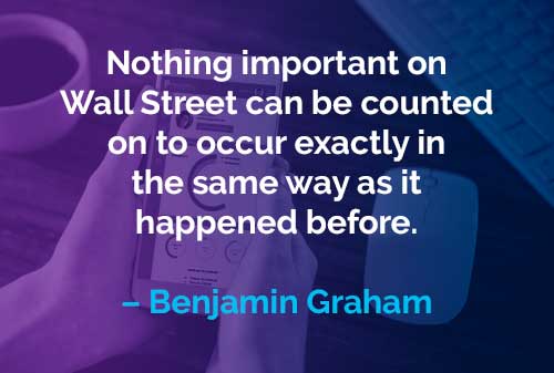 Kata-kata Motivasi Benjamin Graham di Wall Street - Finansialku