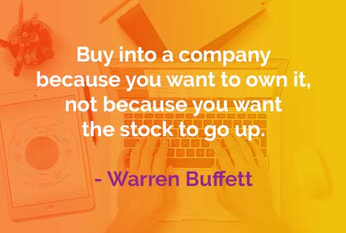  Kata kata  Bijak  Warren Buffett Membeli Perusahaan