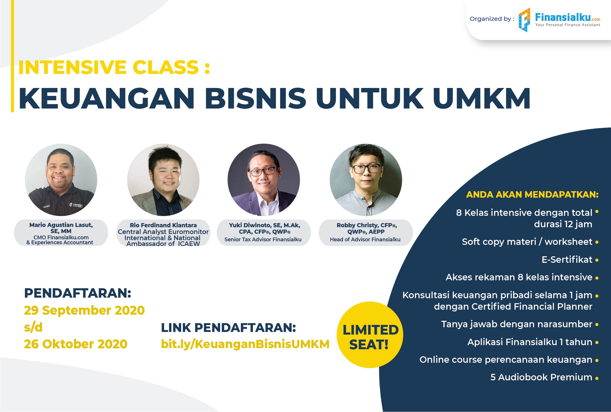 Intensive Class: Keuangan Bisnis Untuk UMKM