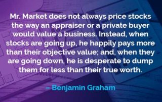 Kata-kata Motivasi Benjamin Graham Mr Market Menilai Saham - Fianansialku