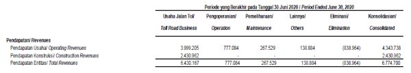 Consolidated financial statements as of June 30, 2020 JSMR