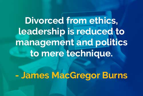 Kata-kata Bijak James MacGregor Burns Etika, Pemimpin, dan Politik - Finansialku