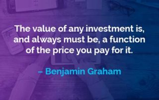 Kata-kata Motivasi Benjamin Graham Nilai dari Investasi - Finansialku