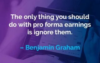 Kata-kata Motivasi Benjamin Graham Penghasilan Pro Forma - Finansialku