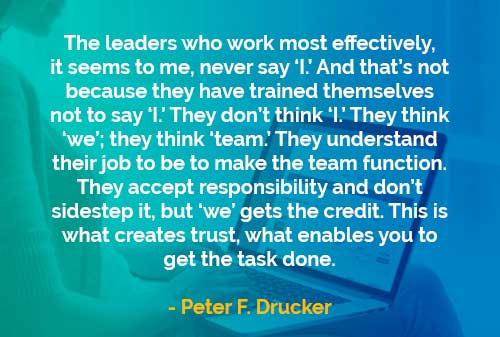 Kata-kata Bijak Peter Drucker Pemimpin yang Paling Efektif - Finansialku