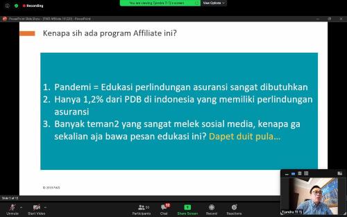 Tips Karir yang Ideal di Masa Pandemi Bersama FWD X Finansialku 13