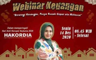 Bea dan Cukai Gandeng Finansialku Gelar Webinar Khusus Milenial 0