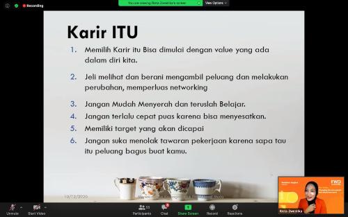 Tips Karir yang Ideal di Masa Pandemi Bersama FWD X Finansialku 10