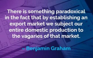 Kata-kata Motivasi Benjamin Graham Pasar Ekspor - Finansialku