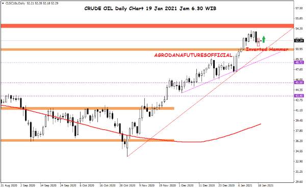 Pergerakan Harga Crude Oil, Emas dan Forex Hari Ini 19 Januari 2021 01 - Finansialku