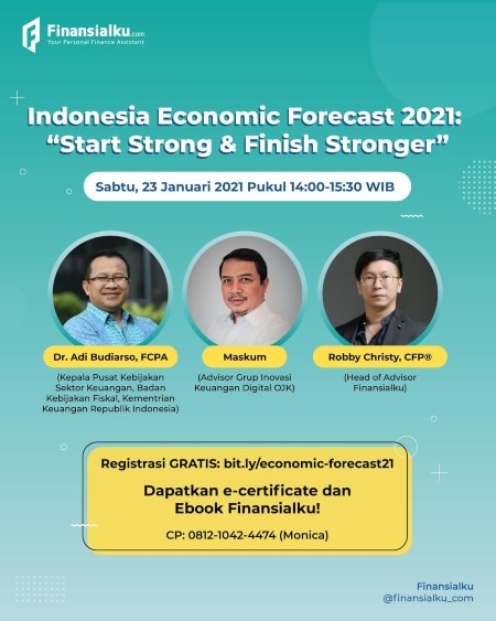 Finansialku X BKF X OJK “Start Strong & Finish Stonger”! poster