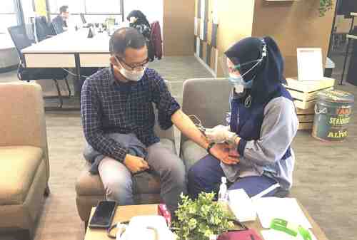 Cegah Penyebaran Covid-19, Finansialku Lakukan PCR Test untuk Staff di Jakarta 2 (1)