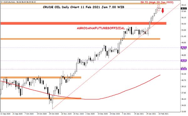 Pergerakan Harga Crude Oil, Emas dan Forex Hari Ini 11 Februari 2021 01 - Finansialku