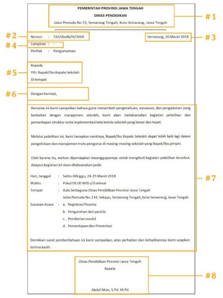 Pengertian, Jenis, Format Penulisan dan Contoh Surat Sosial gbr 1