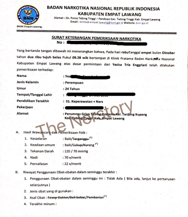 Contoh Surat Keterangan Bebas Narkoba Dari Bnn Audit Kinerja