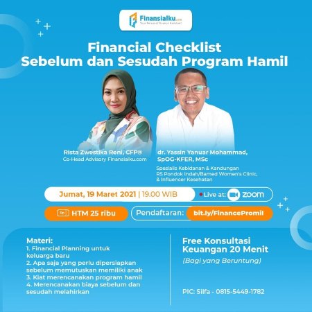 Webinar_ Segera Cek Keuanganmu Sebelum, Saat, dan Sesudah Program Hamil! poster