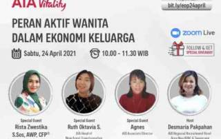 Perkuat Peran Wanita dalam Ekonomi Keluarga Bersama AIA Vitality dan Finansialku poster (1)