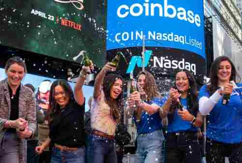 Coinbase Resmi Melantai Di Bursa Saham AS, Dibuka Pada Angka Rp 5,5 juta 01