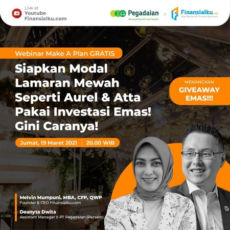 Finansialku & Pegadaian Edukasi Masyarakat Soal Investasi Emas Sepanjang Maret 2021 1-1