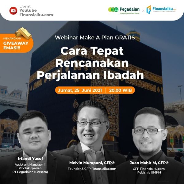 Finansialku X Pegadaian_ Gencarkan Literasi Produk Emas Selama Juni 2021 25 juni webinar