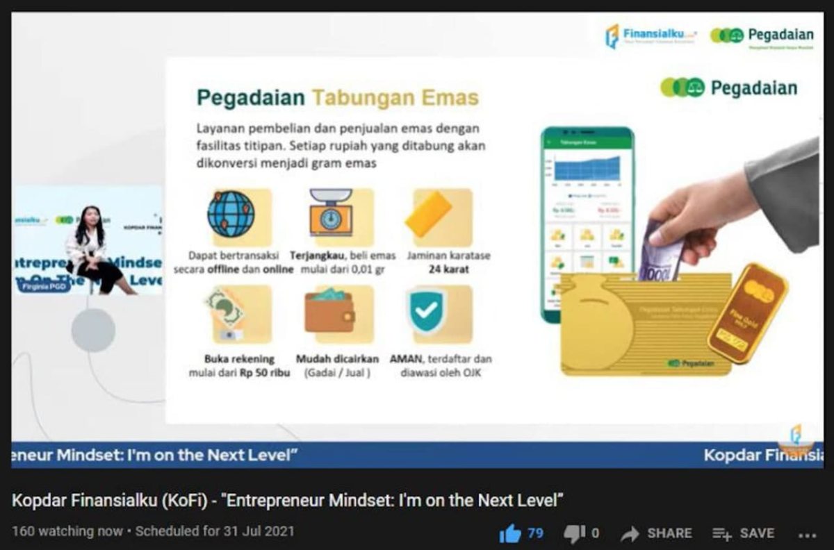 Finansialku dan Pegadaian Kampanyekan Produk Emas Selama Juli 2021 doku