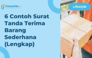 Contoh Surat Tanda Terima