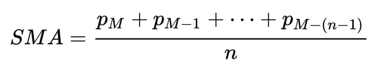 moving average_rumus SMA