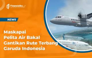 Maskapai Pelita Air Bakal Gantikan Rute Terbang Garuda Indonesia