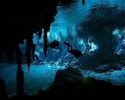 Blue Light Cave