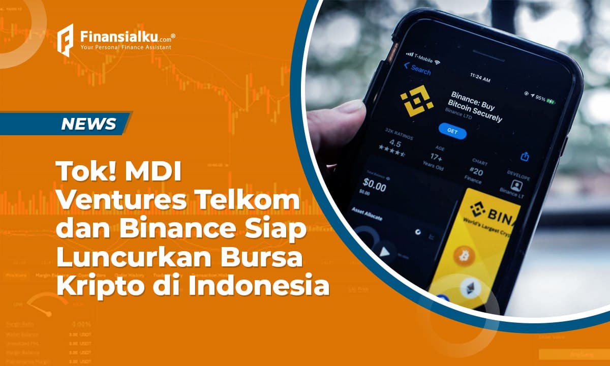 MDI Ventures Telkom dan Binance Luncurkan Bursa Kripto di Indonesia