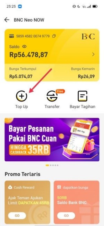 Menggunakan Aplikasi Akulaku serta Neo Bank Now 01