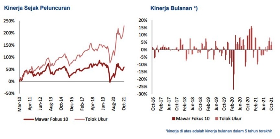 Kinerja Reksa Dana Danareksa Mawar Fokus 10 01