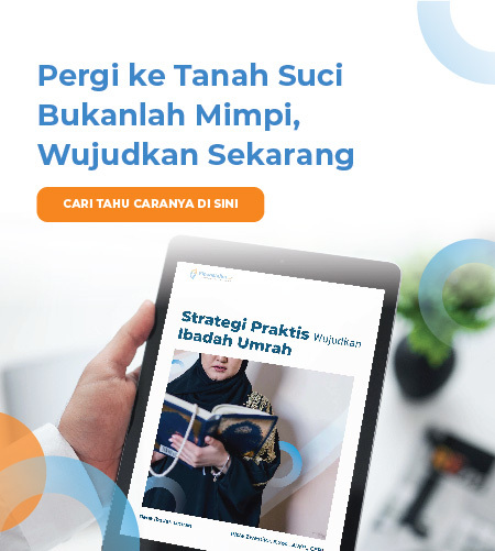 Banner Ads E-Books dengan Strategi Praktis Ibadah Umroh (Yayasan Ibadah Umrah) - HP
