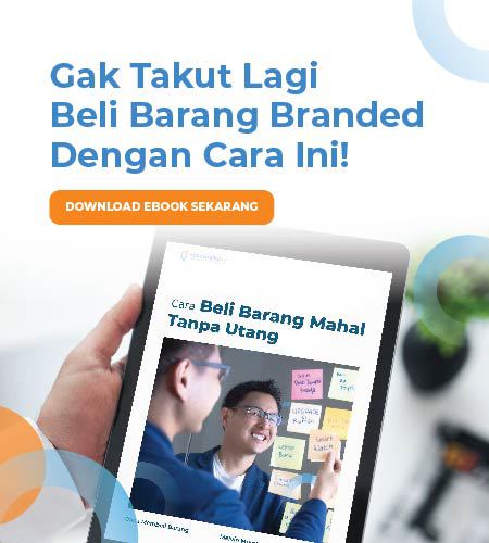 Banner Iklan Ebook Cara Beli Barang Mahal Tanpa Utang (Dana Membeli Barang) HP