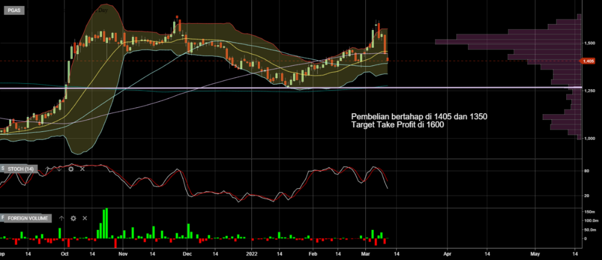 Investment Outlook 14-18 Maret 2022 PGAS